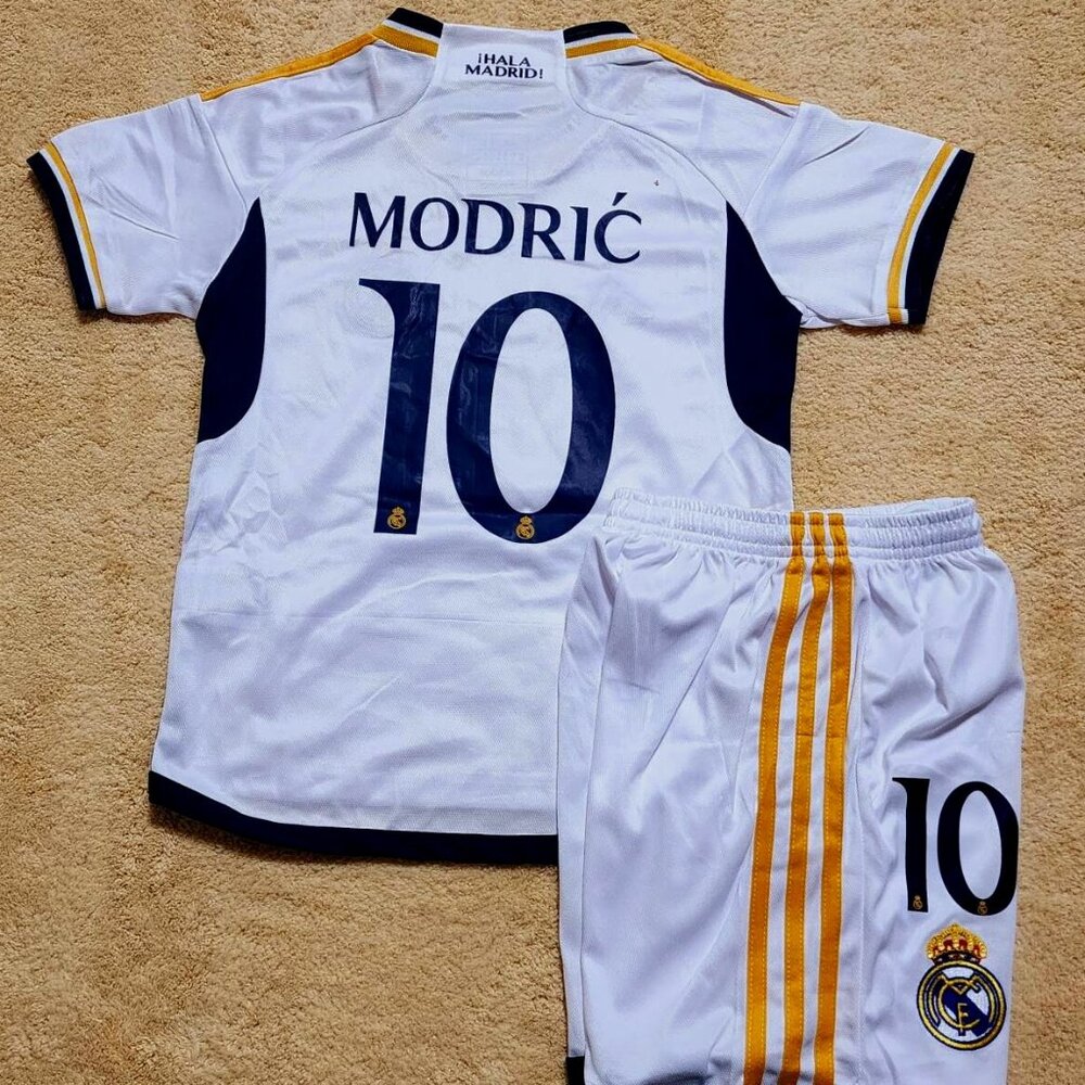 Youth Kit real madrid shirt and short